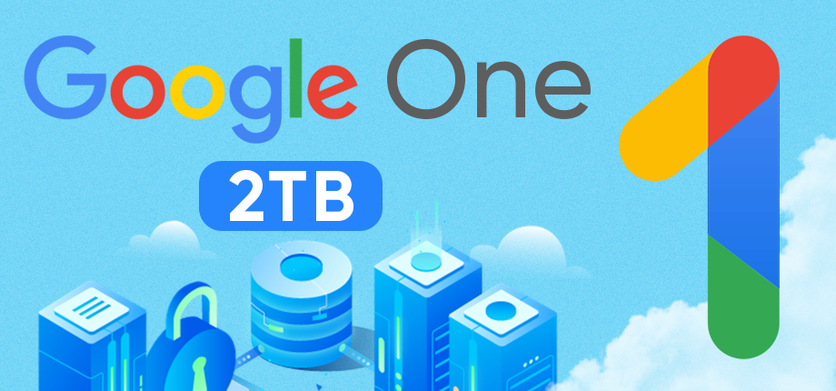 VN - Google One 1 năm - Nâng cấp tài khoản chính chủ