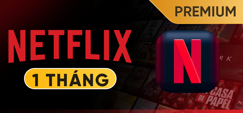 VN - Netflix Premium - Tài khoản