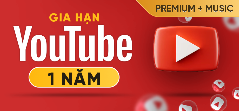 VN - YouTube Premium - ĐKy Chính Chủ